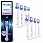 Philips Sonicare S2 Sensitive Ανταλλακτικές Κεφαλές για Ηλεκτρική Οδοντόβουρτσα HX6058/87 8τμχ