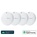 MiLi MiTag HD-P16 Apple Find My & Google Find Hub Λευκό 4τμχ