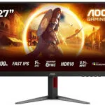 AOC 27G4HA IPS HDR Gaming Monitor 27" FHD 1920x1080 200Hz με Χρόνο Απόκρισης 1ms GTG