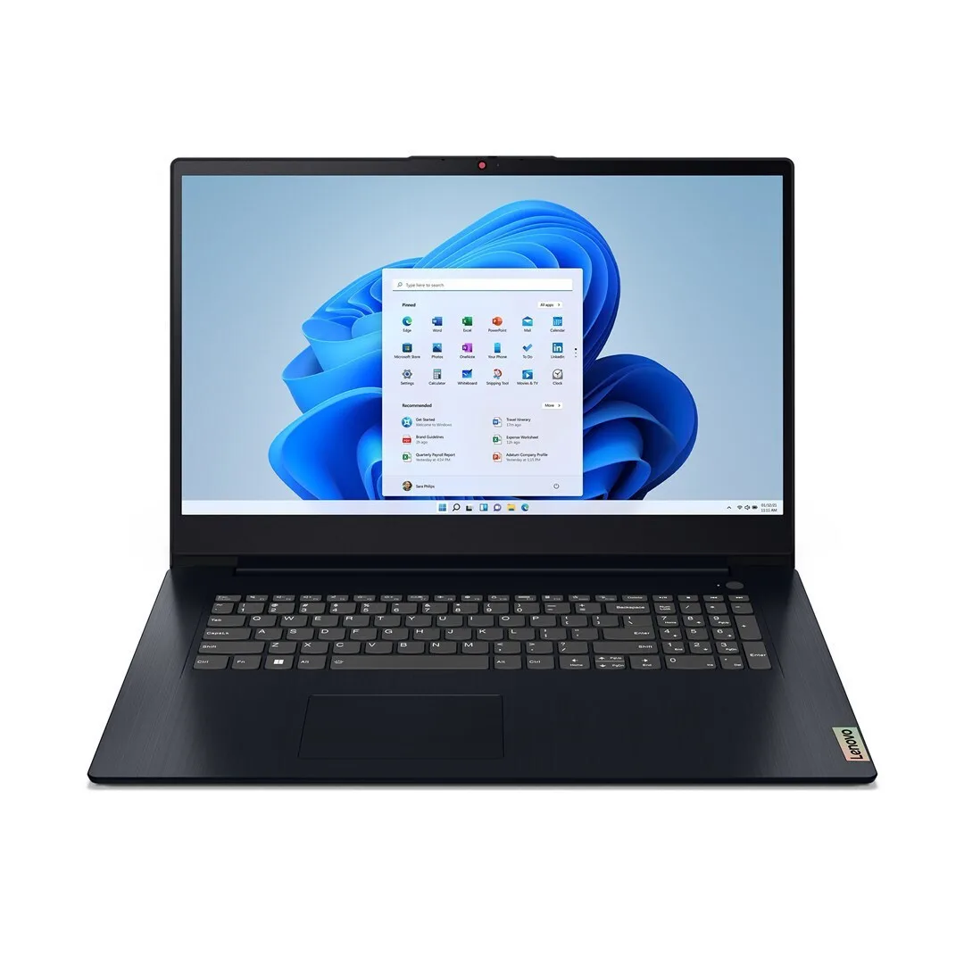 Lenovo IdeaPad 3 17IAU7 17.3" IPS FHD (i5-1235U/8GB/512GB SSD/W11 Home) Abyss Blue (International English Keyboard) - Image 1