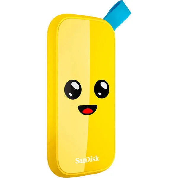 Sandisk Fortnite USB 3.2 Εξωτερικός SSD 2TB Peely Edition - Image 1