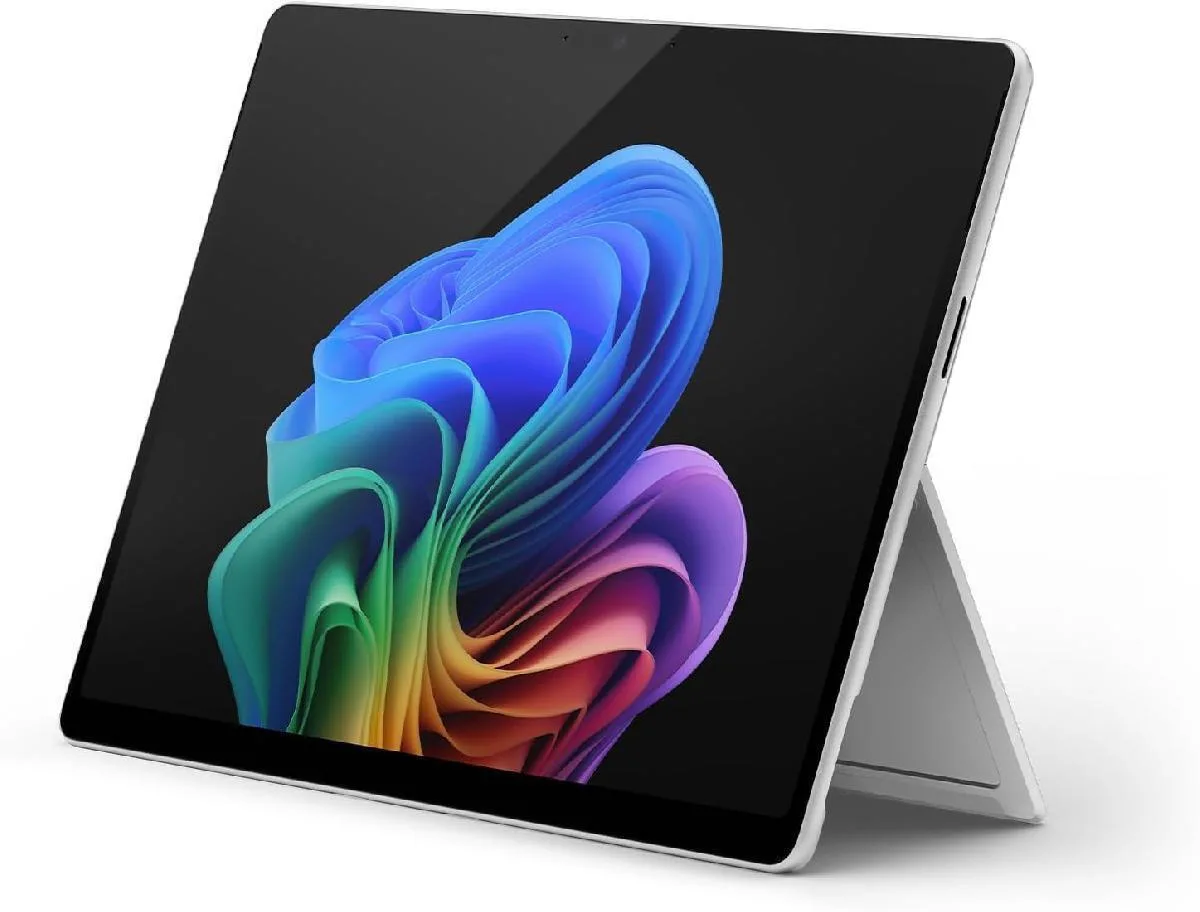 Microsoft Surface Pro Copilot+ PC (11th Edition) 13" Tablet (16GB/512GB/Snapdragon X Plus/Windows 11 Home) Platinum - Image 1