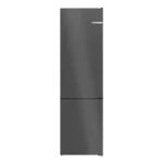 Bosch Ψυγειοκαταψύκτης 363lt NoFrost Υ203xΠ60xΒ66.5εκ. Γκρι KGN39OCAF
