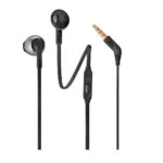 JBL Tune 205E Earbuds Handsfree Ακουστικά με Βύσμα 3.5mm Μαύρο