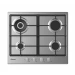 Candy Idea Εστία Υγραερίου Αυτόνομη Inox 59.5x51εκ. Ασημί CHG6BR4WX LPG