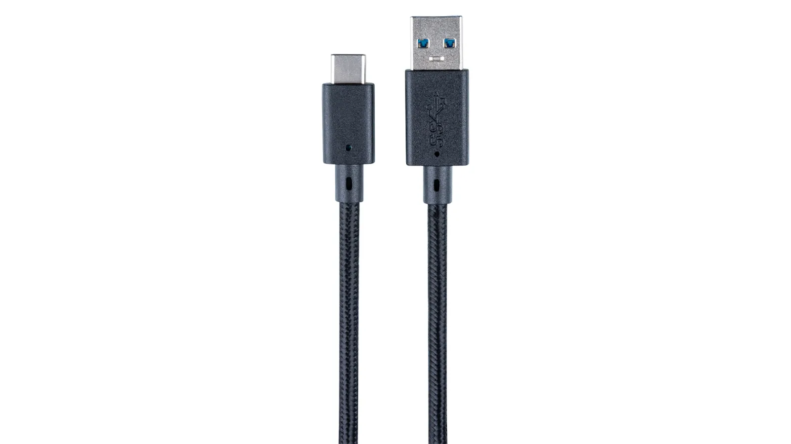 Nacon Braided USB 2.0 Cable USB-C male - USB-A Μαύρο 3m XBXUSBCCABLE3M - Image 1