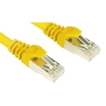 Sharkoon S/FTP Cat.6 Cable 1.5m Κίτρινο