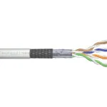 Digitus SF/UTP Cat.5e Καλώδιο Δικτύου Ethernet 100m Γκρι 1τμχ DK-1531-P-1-1