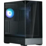 Zalman P40 Prism Gaming Midi Tower Κουτί Υπολογιστή με Πλαϊνό Παράθυρο και ARGB Φωτισμό Μαύρο