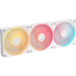 Corsair iCUE LINK LX120-R Case Fan με RGB Φωτισμό 3τμχ Λευκό