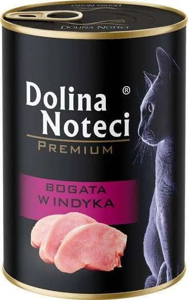 Dolina Noteci Premium Υγρή Τροφή για Ενήλικες Γάτες με Γαλοπούλα χωρίς Σιτηρά 400gr - Image 1