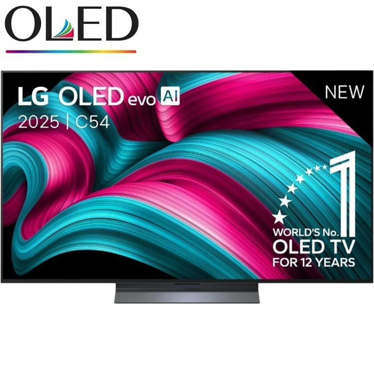 LG Smart Τηλεόραση 48" 4K UHD OLED evo AI C54 HDR (2025) OLED48C54LA - Image 1