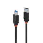 Lindy USB 2.0 Cable USB-A male - USB-B male Μαύρο 10m 43227