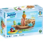 Playmobil Junior Ο Πίτερ Παν και το Πειρατικό Πλοίο του Κάπτεν Χουκ για 1-4 ετών 71769
