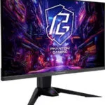 ASRock Phantom Gaming PGO27QFV QD-OLED Monitor 27" QHD 2560x1440 360Hz με Χρόνο Απόκρισης 0.03ms GTG