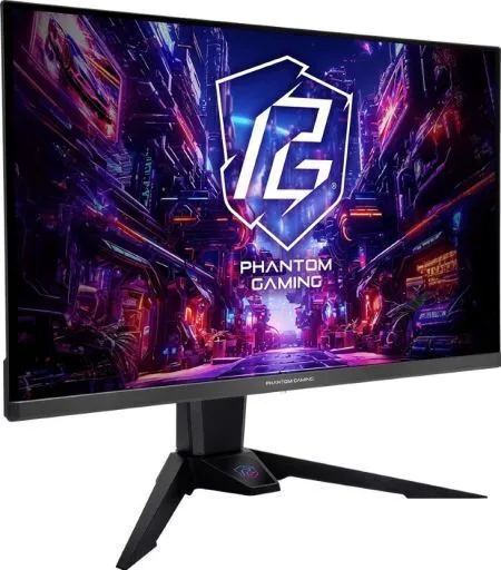 ASRock Phantom Gaming PGO27QFV QD-OLED Monitor 27" QHD 2560x1440 360Hz με Χρόνο Απόκρισης 0.03ms GTG - Image 1