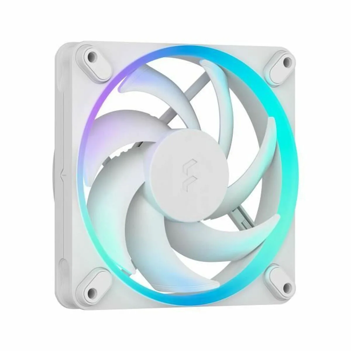 20250620110423_fractal_design_momentum_12_case_fan_120mm_me_rgb_fotismo_leyko Fractal Design Momentum 12 Case Fan 120mm με RGB Φωτισμό Λευκό - Image 1