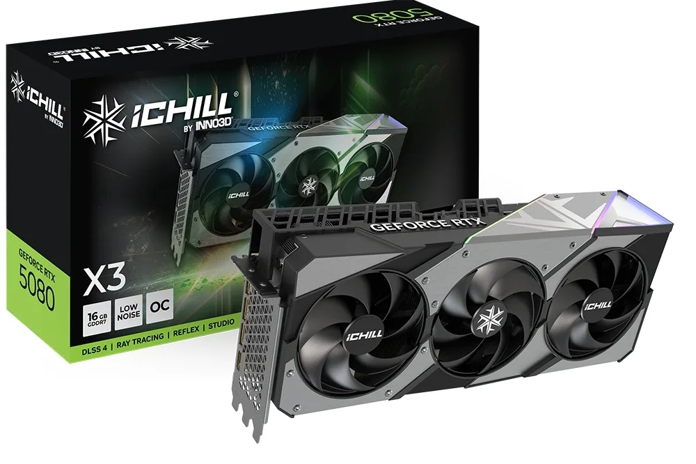 20250620143812_inno_3d_geforce_rtx_5080_16gb_gddr7_karta_grafikon_c50803_16d7x_176069h Inno 3D GeForce RTX 5080 16GB GDDR7 Κάρτα Γραφικών C50803-16D7X-176069H - Image 1