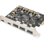 Digitus Κάρτα PCI σε 5 θύρες Type-C / USB 3.1 (DS-30222)