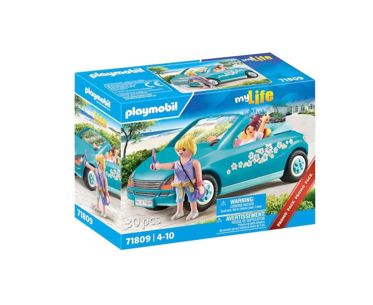Playmobil MyLife Βόλτα Με Κάμπριο Αυτοκίνητο για 4-10 ετών 71809 - Image 1