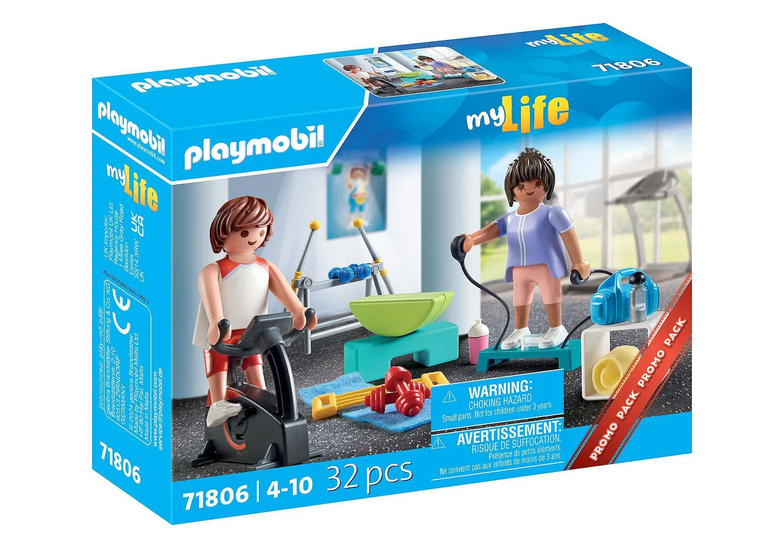 Playmobil MyLife Εκγύμναση Φυσικής Κατάστασης για 4-10 ετών 71806 - Image 1
