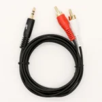 TB Touch Καλώδιο 3.5mm male - 2x RCA male Μαύρο 15m (AKTBXAJ2RCA150B)
