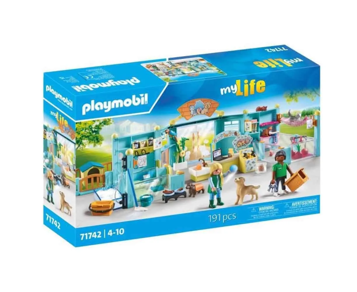 Playmobil MyLife Ξενοδοχείο Μικρών Ζώων για 4-10 ετών 71742 - Image 1
