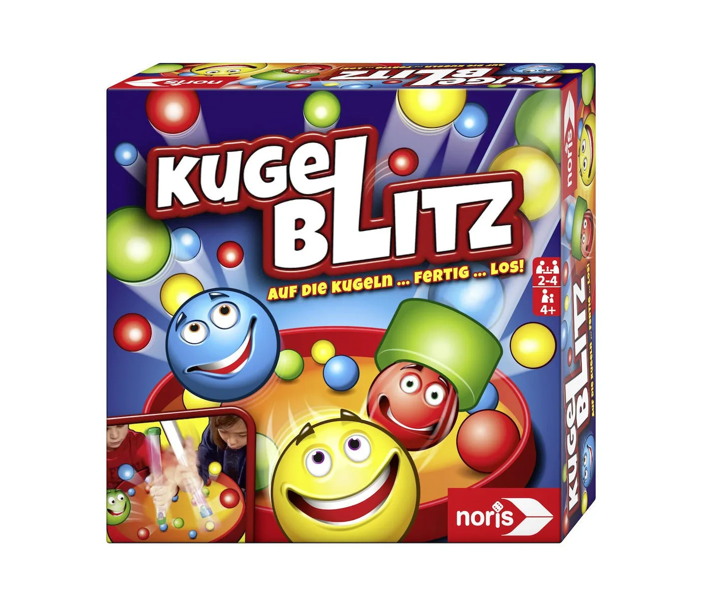 20250624153907_epitrapezio_paichnidi_kugelblitz_gia_2_4_paiktes_4_eton_606064480_ger_noris Επιτραπέζιο Παιχνίδι Kugelblitz για 2-4 Παίκτες 4+ Ετών 606064480 (GER) Noris - Image 1