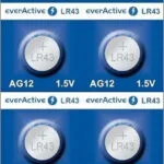 everActive Αλκαλική Μπαταρία Ρολογιών LR43 1.5V