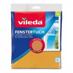Vileda Microfibre Πανάκι Καθαρισμού με Μικροΐνες για Τζάμια Πορτοκαλί 40x36εκ. 141327