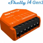 Shelly I4 Gen 3 Smart Switch 4 Καναλιών Wi-Fi, Bluetooth & RF 16A SHELLYI4GEN3