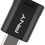 PNY 256GB USB 2.0 Stick με σύνδεση USB-C Μαύρο
