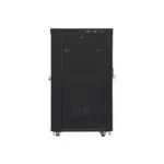 Lanberg Επιδαπέδια Καμπίνα Rack 22U Μαύρο FF01-8022-12BL