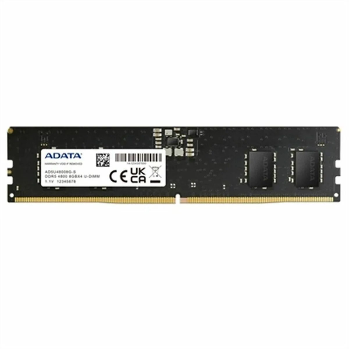 Adata DDR5 με Module 1x8GB και Ταχύτητα 4800 για Desktop AD5U48008G-S - Image 1