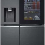 LG Ψυγείο Ντουλάπα 635lt Total NoFrost Υ179xΠ91.3xΒ73.5εκ. Μαύρο GSXV91MCAE