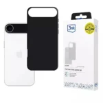 3MK Back Cover Σιλικόνης 1.2mm Μαύρο (iPhone Air)