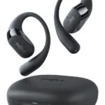 Shokz OpenFit 2 Open Ear Bluetooth Handsfree Ακουστικά με Αντοχή στον Ιδρώτα και Θήκη Φόρτισης Μαύρα