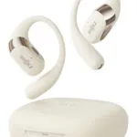 Shokz OpenFit 2 Open Ear Bluetooth Handsfree Ακουστικά με Αντοχή στον Ιδρώτα και Θήκη Φόρτισης Μπεζ