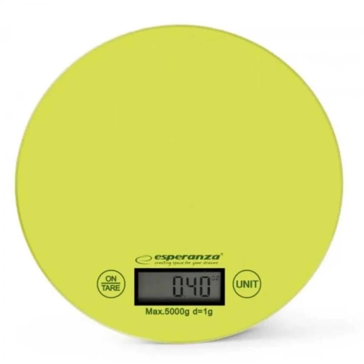 20250709090518_esperanza_eks003_psifiaki_zygaria_kouzinas_1gr_5kg_green_eks003g Esperanza Mango Ψηφιακή Ζυγαριά Κουζίνας 1gr/5kg Green EKS003G - Image 1