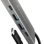 Axagon USB-C Docking Station με HDMI 4K PD Γκρι (HMC-5G21)