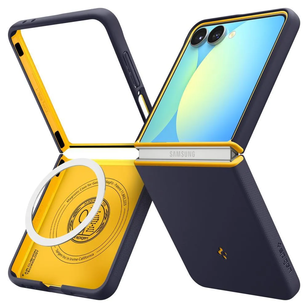 Spigen Nano Pop Mag Book Σιλικόνης / Πλαστικό Navy Μπλε (Galaxy Z Flip7) ACS09563 - Image 1