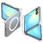 Spigen Ultra Hybrid Pro Mag Book Σιλικόνης Διάφανο (Galaxy Z Flip7)