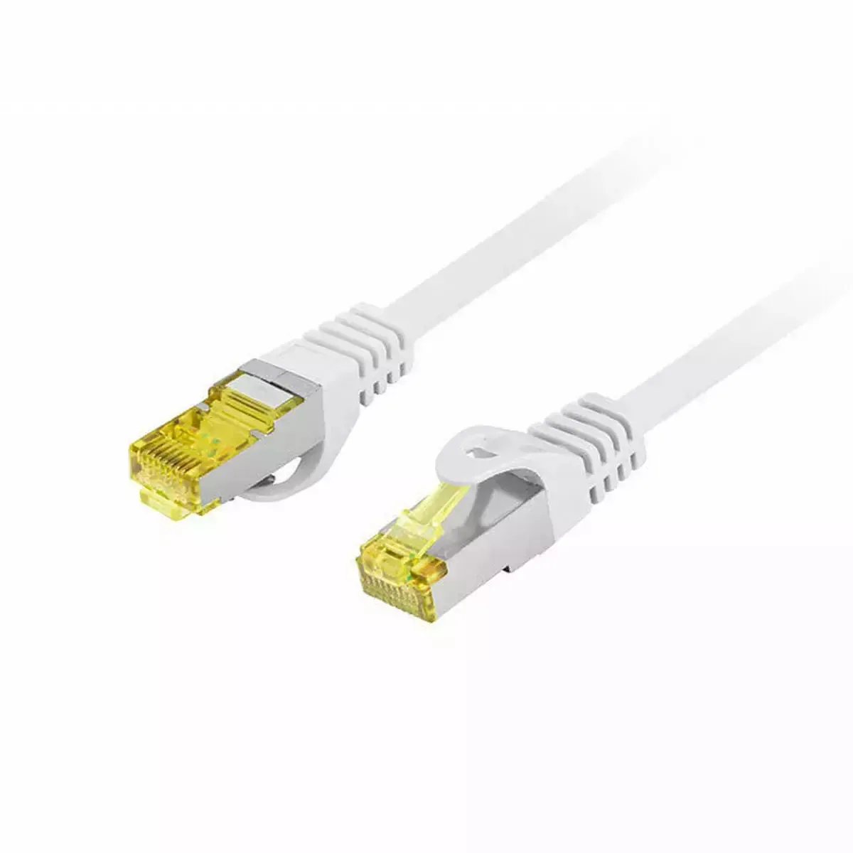 Lanberg S/FTP Cat.6a Καλώδιο Δικτύου Ethernet 0.25m Γκρι 1τμχ PCF6A-10CU-0025-S - Image 1