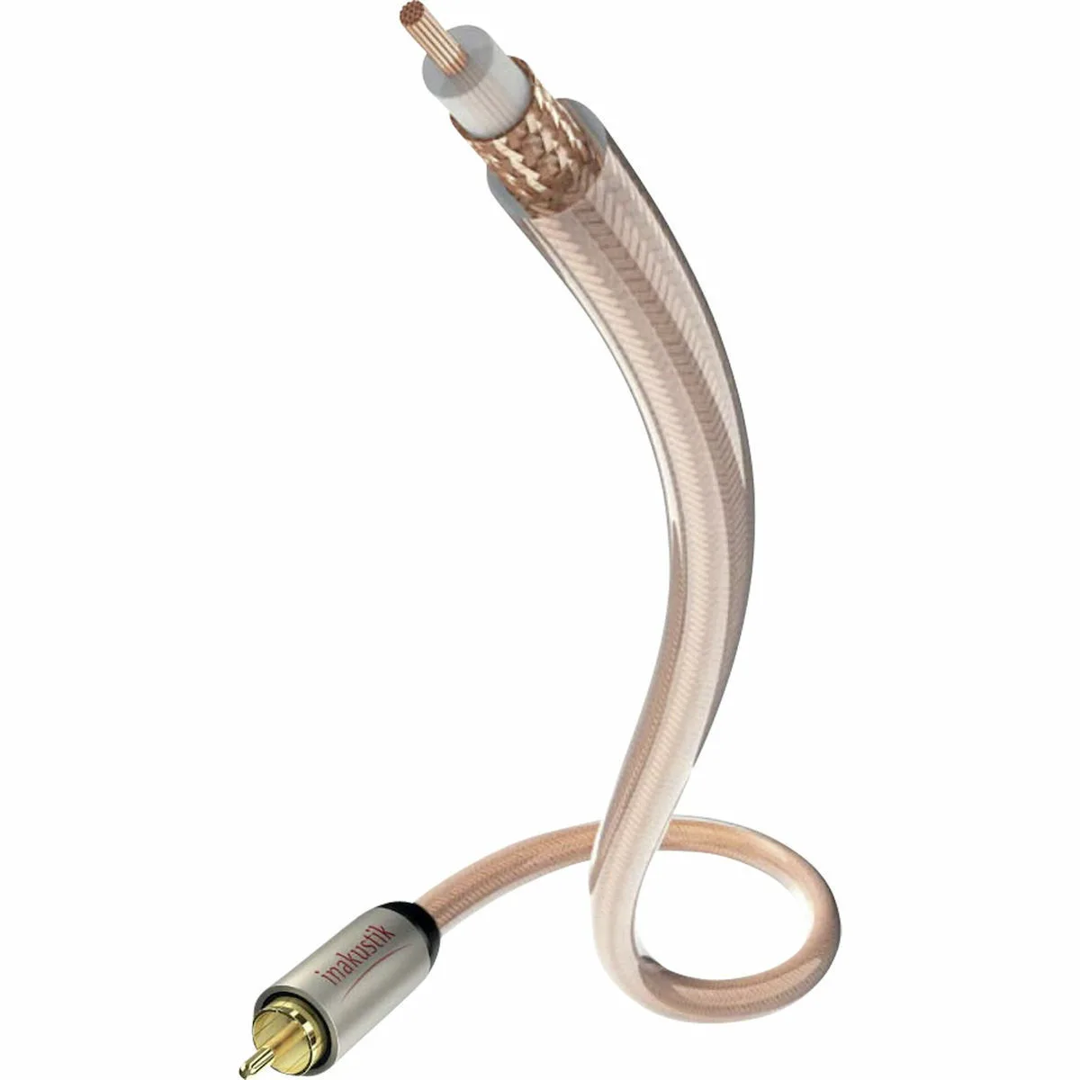 Inakustik Star Mono Subwoofer Cable RCA male - RCA male 7.5m (003082751) - Image 1
