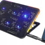 Rampage Sixpower R9 Cooling Pad για Laptop με 6 Ανεμιστήρες και Φωτισμό