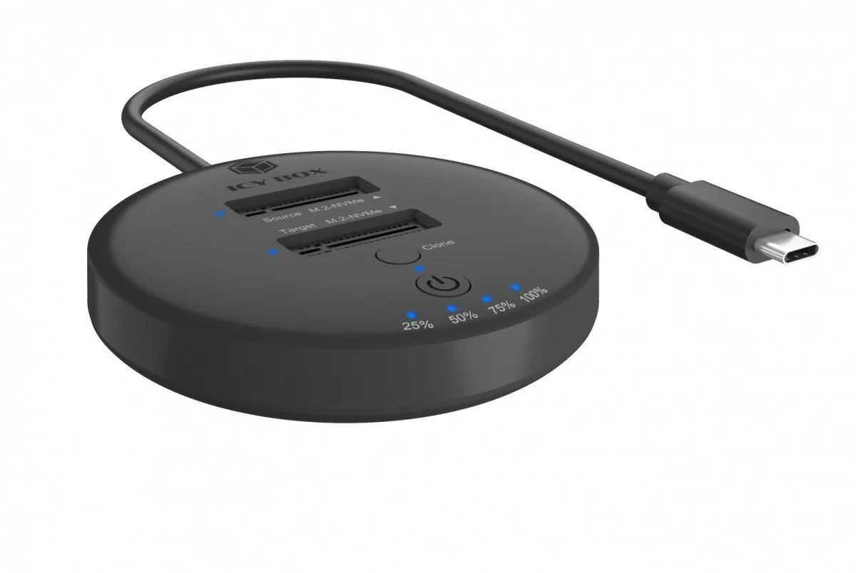 20250710163330_cloning_docking_station_2x_nvme_m_2_ssd_ib_1612mcl_c31 Cloning Docking Station 2x Nvme M.2 Ssd Ib-1612mcl-c31 - Image 1