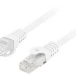 Lanberg U/UTP Cat.6 Καλώδιο Δικτύου Ethernet 20m Λευκό 1τμχ