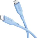 Goobay USB 2.0 Cable USB-C male - USB-C 60W Μπλε 1.5m 77741