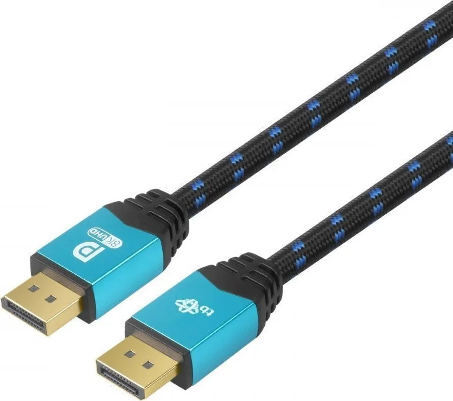 20250714111158_tb_touch_cable_displayport_male_displayport_male_2m_mayro TB Touch Cable DisplayPort male - DisplayPort male 2m Μαύρο - Image 1