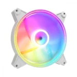 Modecom Volcano Case Fan 140mm με ARGB Φωτισμό και Σύνδεση 4-Pin PWM Λευκό